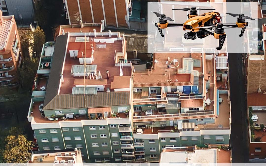 Inspección Técnica de Edificios en Madrid con Dron