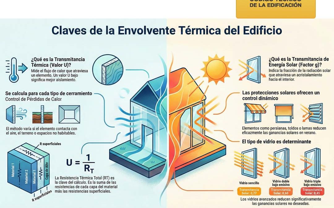 CTE-DB-HE1 Ahorro de energía. Cálculo de parámetros característicos de la envolvente