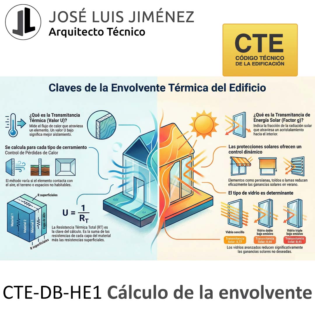 CTE-DB-HE1 Cálculo de la envolvente